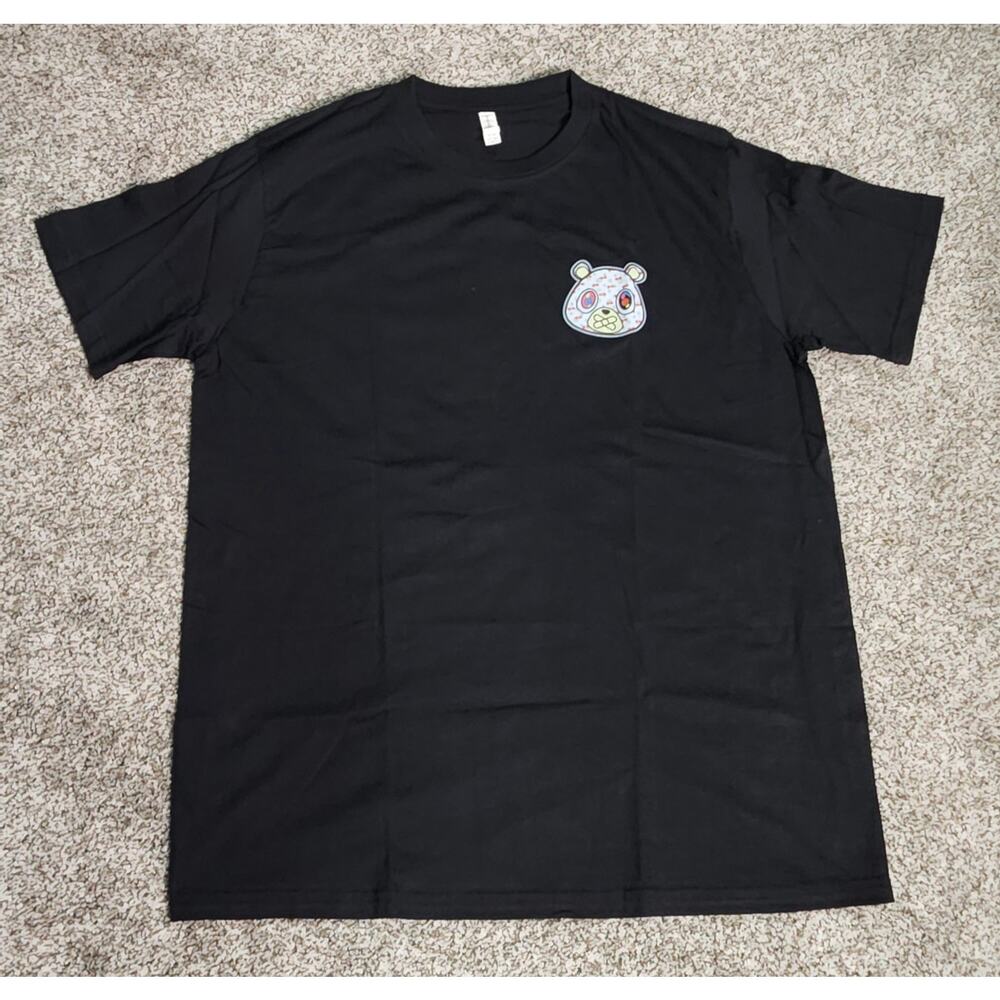 Louis Vuitton Cherry Bear Family Black T Shirt New XL
